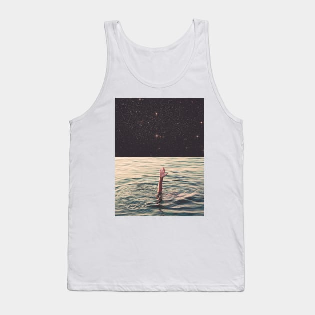 Drowned in space Tank Top by lacabezaenlasnubes